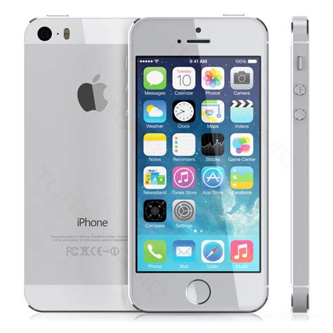 Apple iPhone 5s 32GB Factory Unlocked Smartphone (Silver) Grade A+ | eBay