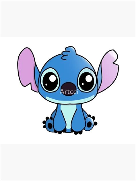 "Cute Stitch" Art Board Print for Sale by Artcci | Redbubble