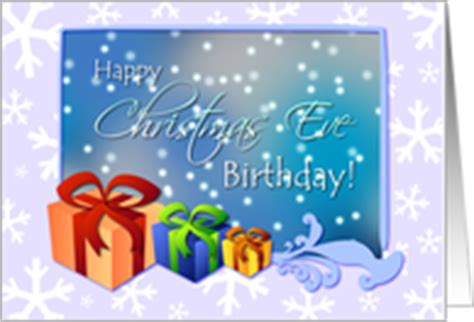 Birthday on Christmas Eve Cards from Greeting Card Universe