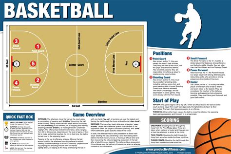 Basketball Poster/Chart - $24.95 Our basketball overview poster is perfect to gain an easier ...