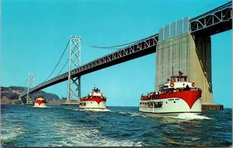 HARBOR BOAT TOURS Fisherman's Wharf San Francisco California Vintage Postcard $4.96 - PicClick