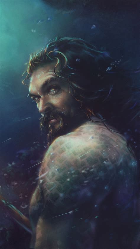 Aquaman, Trident, Jason, Momoa, DC, 4k HD Phone Wallpaper | Rare Gallery