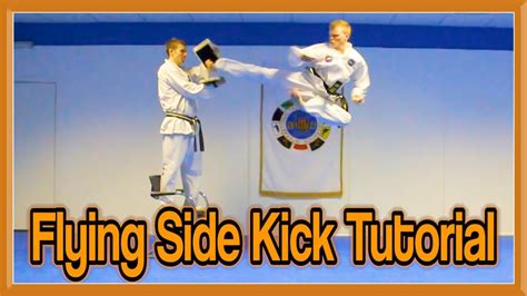 Taekwondo Flying Kick 540 Degree