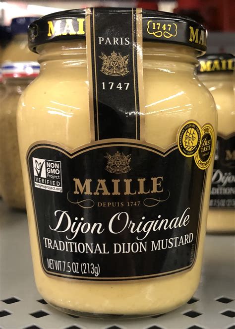Maille Dijon Originale Traditional Dijon Mustard 7.5 oz Gourmet French Dip – BuyNC