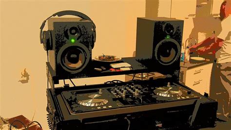 Dj mix table setup Digital Art by Marco De Mooy - Fine Art America