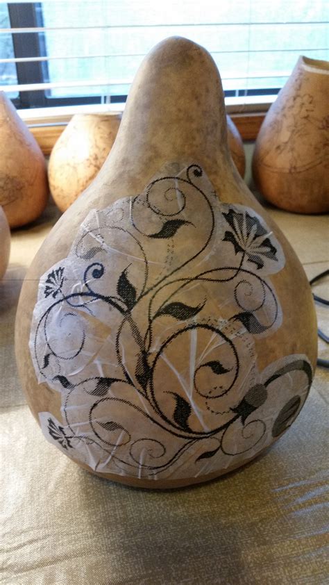 How to Transfer Design onto Gourd (#2 in series) - Beautiful Gourd Art