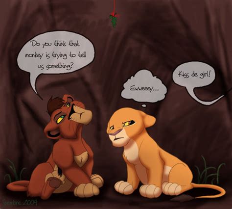 lion king II - Kovu & Kiara Fan Art (34965027) - Fanpop