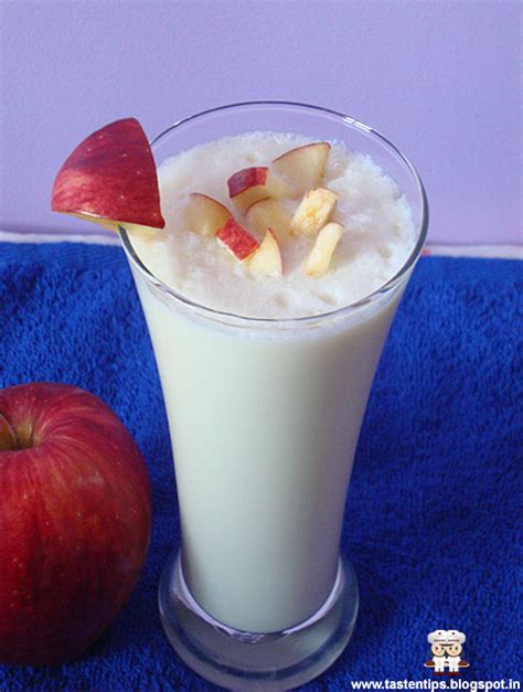 Taste n Tips: Apple Milk Shake