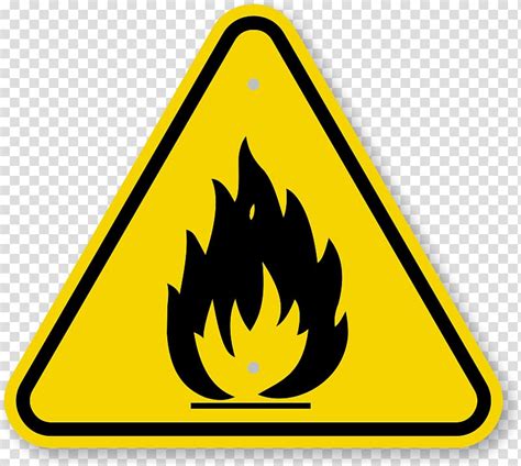 Hazard symbol Fire Safety Warning sign, Warning Sign transparent background PNG clipart | HiClipart