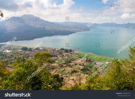 Two Baturs Mountain Lake Gunung Batur Stock Photo 1997565779 | Shutterstock