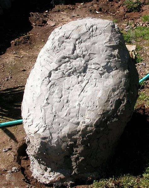 Fake Boulders- how to make rocks