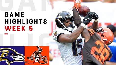 Ravens vs. Browns Week 5 Highlights | NFL 2018 - YouTube