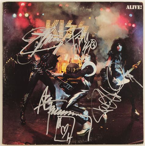 Lot Detail - KISS Signed "Alive!" Album