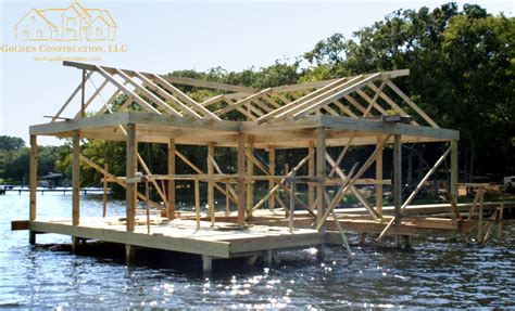 Boat Dock and Pier Construction | Golden Construction, LLC