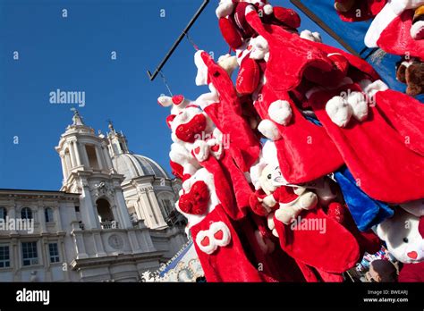 Epiphany goods Navona Christmas decorations Italy puppet rag doll ...