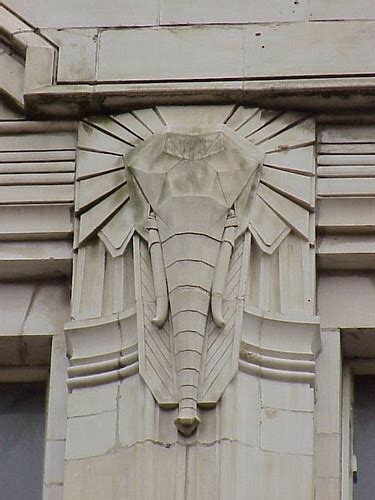 Art Deco Buildings: Burton's Deco Elephants