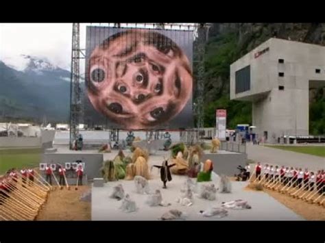 Opening Ceremony of Worlds Longest Tunnel (Gotthard/Switzerland) - YouTube