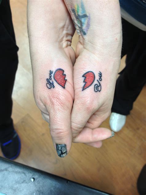 Heart Hand Tattoos For Women