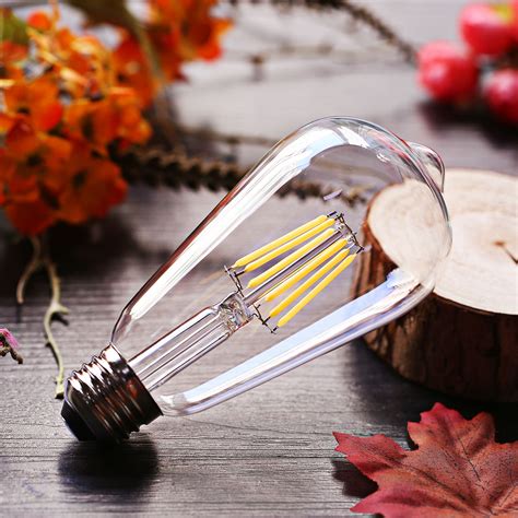 Dimmable 6W LED Edison Bulb 4000K Daylight (Neutral White) 600LM , 60W | eBay