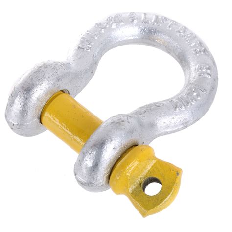 LIFT SAFE Bow Shackle - Yellow Pin 4WD Recovery - need1.com.au