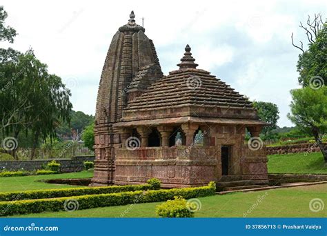 Ancient Hindu Temple at Amarkantak, Chhatisgarh Stock Image - Image of ...