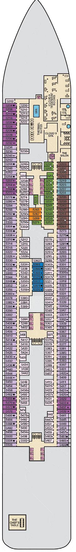 Carnival Jubilee Deck plan & cabin plan