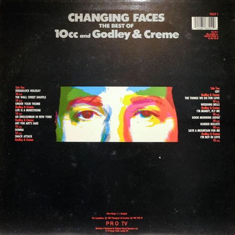 10cc And Godley & Creme - Changing Faces - The Best Of 10cc And Godley & Creme - Raw Music Store