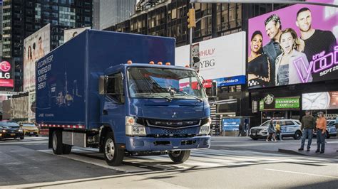 UPS Adds Mitsubishi Fuso eCanter Electric Truck To Its U.S. Fleet ...