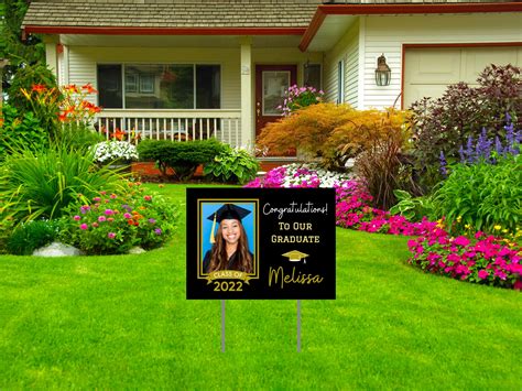 Graduation Yard Sign Template - Etsy