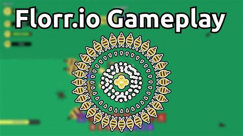 Florr.io Gameplay - Getting started with the new florr.io - YouTube