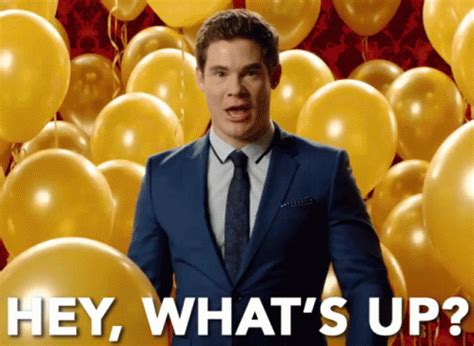 Hey, What's Up? GIF - MTVAwards AdamDevine WhatsUp - Discover & Share GIFs