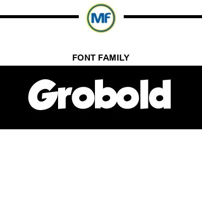 Download Grobold Fonts | MaisFontes