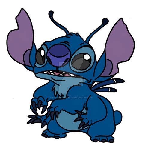 Experiment 626 - Stitch (True Form) by Sketch-Lampoon on DeviantArt