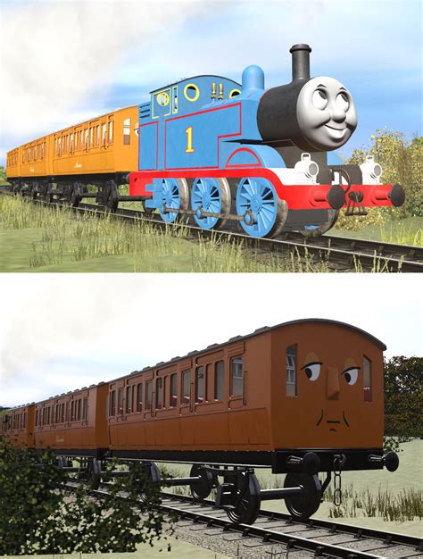 Thomas and his Special Coach by EngineNumber14 on DeviantArt