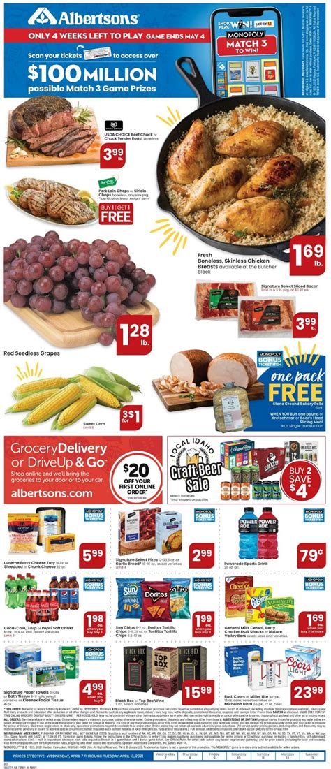 Albertsons Weekly Ads & Special Buys from April 7