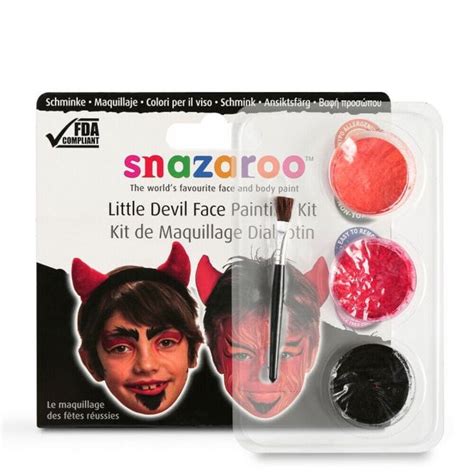 Snazaroo Little Devil Face Painting Kit - Craft & Hobbies from Crafty ...