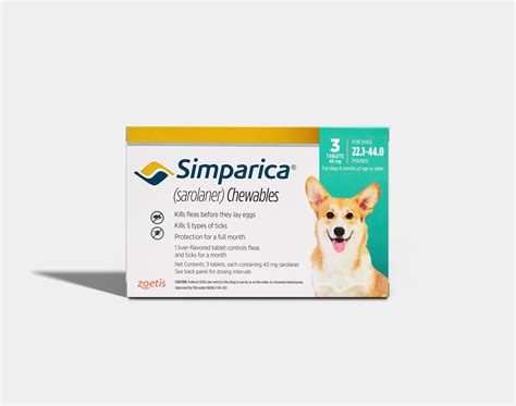 Simparica Chewable Tablets for Dogs | Koala Health