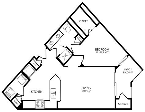 Plans - The Grapevine Station Apartments