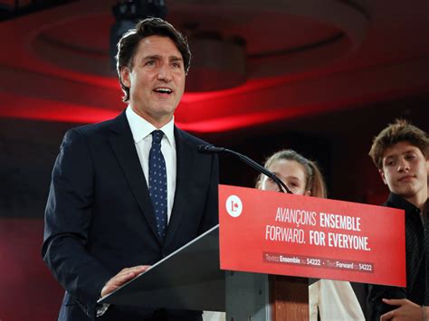 'You are sending us back to work': Trudeau speech reveals no disappointment over minority win ...