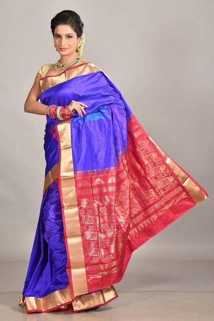 Kanjeevaram Silk Saree Royal Blue Colour Photos | Royal blue color, Saree, Silk sarees