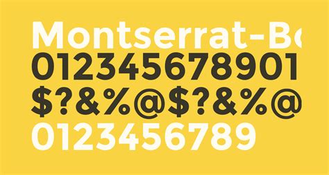 Montserrat-Bold free Font - What Font Is