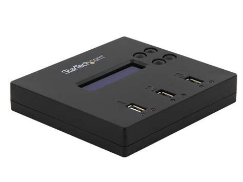 StarTech USBDUP12 1:2 Standalone USB 2.0 Flash Drive Duplicator and Eraser - USB Stick ...