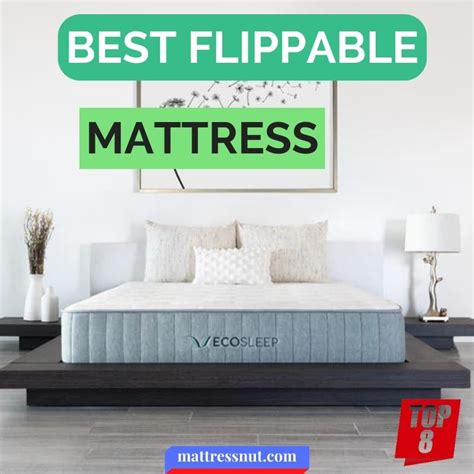 Best flippable mattress, 8 double sided & reversible models in 2024