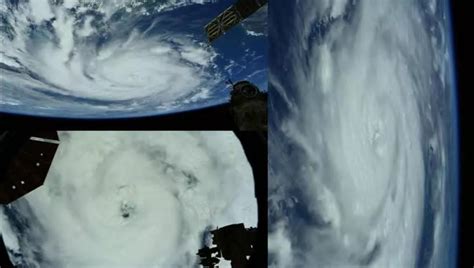 Pictures of the eye of hurricane ida taken from space : r/spaceporn