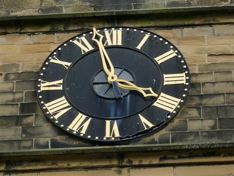 Idle Holy Trinity - clock dial © Stephen Craven cc-by-sa/2.0 ...