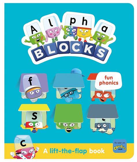 Amazon.it: Alphablocks Fun Phonics: A Lift-the-Flap Book - Sweet Cherry Publishing - Libri