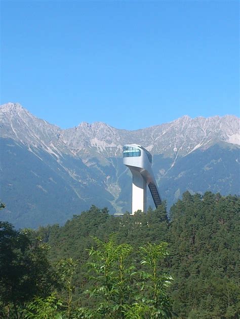 #Innsbruck`s spectactular ski jump designed by Star Architect Zaha Hadid Innsbruck Austria ...