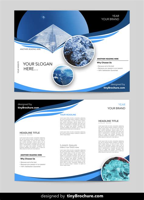 Editable Brochure Template Word Free Download | Brochure inside Microsoft Word Pamphlet Template ...