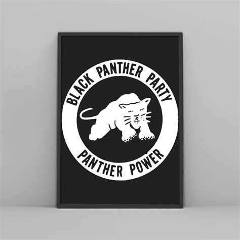 Black Panther Party Logo Posters