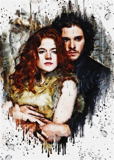 Jon Snow With Ygritte - Gunawan Rb